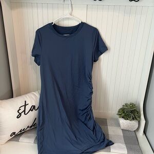 SHEIN Navy Blue Mini Dress